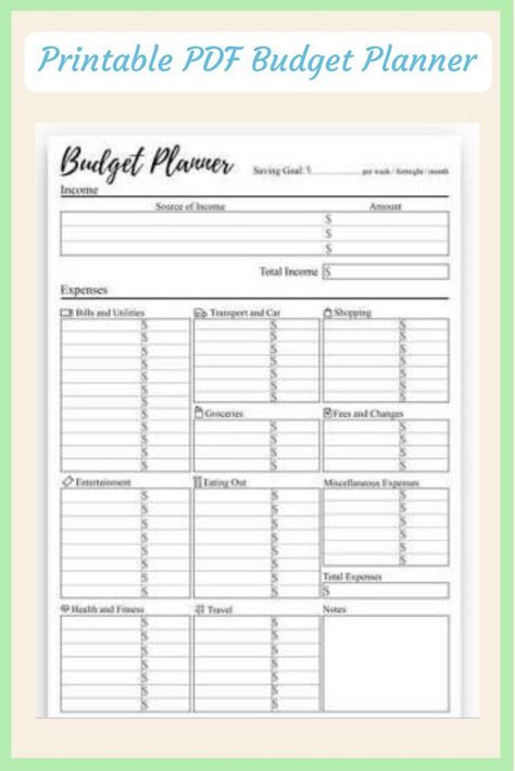 Money Saving Plan Fortnightly aestheticplanners #personalizedteacherplanner #planneraccessories #todoplanner💦 Fortnightly Budget Planner, Todo Planner, Budget Planner Worksheet, Free Monthly Planner, Printable Budget Planner, Weekly Budget Planner, Wedding Budget Planner, Organizing Life, Printable Budget