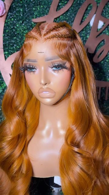 7x7 Closure Wig, Lil Bit Collections Wigs, Lace Front Colors, Hair Styles Clips, Frontal Styles, Grad Hairstyles, Weave Hair Color, Game Day Looks, S Braids