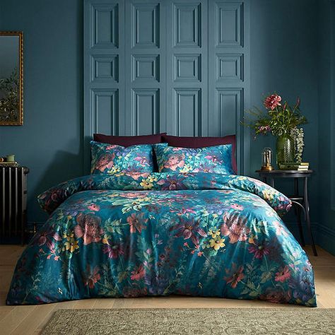 Braided Fleece, Teal Bedding, Blanket Tutorial, Velvet Bedding Sets, King Duvet Set, Floral Bedding Sets, Velvet Duvet, Catherine Lansfield, Sew Simple