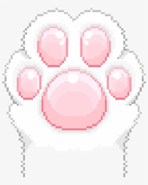 Cat Paw Print Art, Cat Paw Drawing, Paw Print Image, Aesthetic Transparent, Paw Print Art, Paw Drawing, Pink Paw Print, Cat Background, Pink Paws