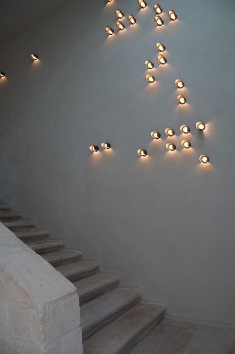 Wall Lamp Design, Design Hotel, Luminaire Design, Light Architecture, Light Installation, Light Design, Lighting Inspiration, Wall Lighting, Let There Be Light