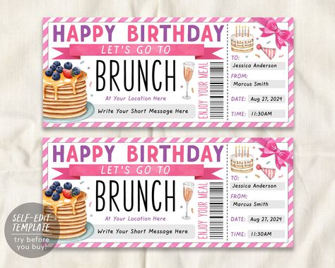 Breakfast Gift, My First Easter, Birthday Brunch, Easter T Shirts, Short Messages, Gift Voucher, Gift Certificate, Text Fonts, Copy Paste