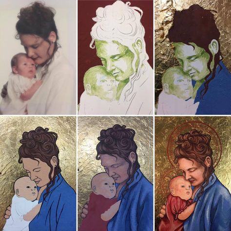 painting - How can I make egg-tempera that doesn't deteriorate? - Arts & Crafts Stack Exchange Coarse Plaster, Sturgeon Fish, Icon Painting, Milk Packaging, Egg Tempera, Tempera Painting, Tasty Chicken, In Icon, Madonna And Child