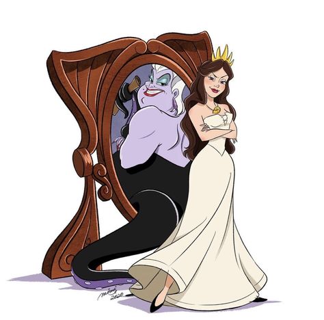 Ursula Vanessa, Vanessa Little Mermaid, Halloween Villains, Goth Disney Princesses, Walt Disney Princesses, Disney Au, Evil Disney, Disney Themed Outfits, Disney Theory