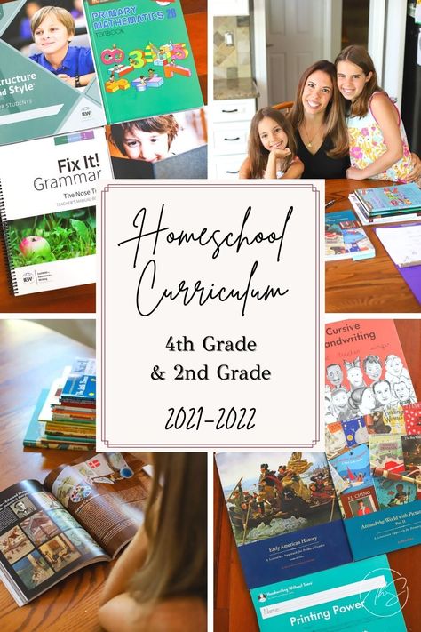 Homeschool Language Arts 2nd Grade, Fourth Grade Homeschool Curriculum, Homeschool 4th Grade Curriculum, 4th Grade Curriculum Homeschool, 2nd Grade Curriculum Homeschool, Homeschool Activities 4th Grade, 4th Grade Homeschool Ideas, 2nd Grade Homeschool Ideas, Homeschooling 4th Grade