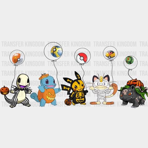 Halloween Pokémon Design - Dtf Heat Transfer Pokémon Design, Halloween Pokemon, Pokémon Characters, Pokemon Halloween, Pokemon Craft, Tattoo Style Drawings, Girly Tattoos, Art Diary, Halloween Images