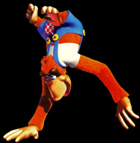 Lanky Kong, Video Game Logic, Donkey Kong Country, Different Aesthetics, Pop Culture Art, Donkey Kong, Super Mario Bros, Mario Bros, Super Mario