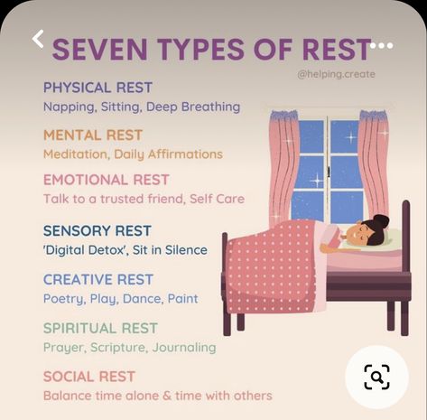 Types Of Rest, Wellness Blog, Mental And Emotional Health, Self Care Activities, Healthy Mind, Coping Skills, Self Care Routine, Mental Wellness, Mental Health Awareness