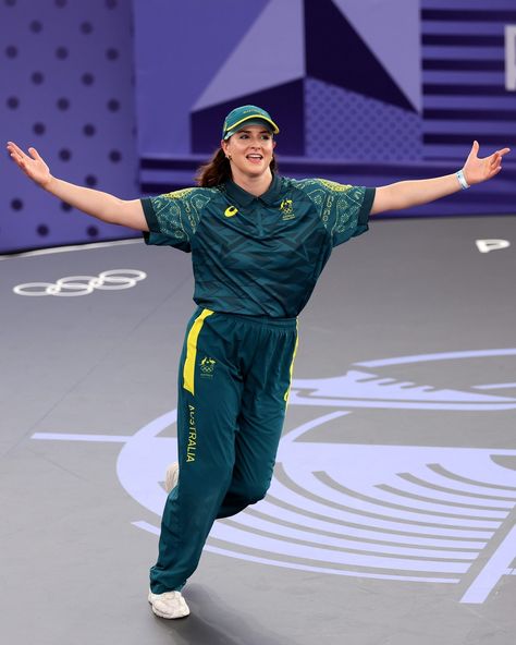 The 2024 #Olympics may be over, but one aspect of the Games is still riveting the internet, and that’s #Raygun. Not ringing a bell? (Erm, do you live under a rock?) We’re referring to #RachelGunn, the Australian breakdancer who has become something of a pop-cultural sensation ever since she, well… lost. Click the link in bio for a Raygun 101 – and find out why her rapid-onset virality is already generating controversy. Rags To Riches Costume, Sports Trophy Costume, Pop Culture Costumes 2024, Flow From Progressive Costume, Raygun Costume, Pop Culture Halloween Costumes 2024, Australian Breakdancer, 2024 Olympics, Why Her