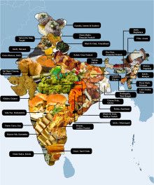 Food Map Of India Braised Chicken Breast, Food Map, Banana Benefits, Indian House, India Facts, India Map, Roasted Chicken Breast, India Culture, India Food