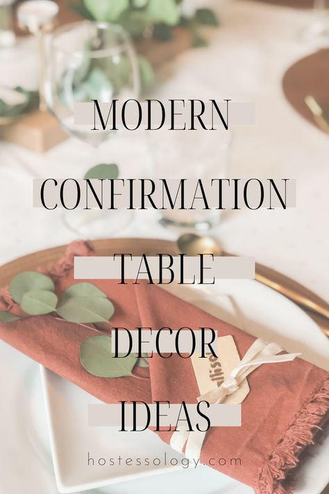 Diy Confirmation Party Ideas, Confirmation Dinner Ideas, Confirmation Luncheon Ideas, Confirmation Ideas Decorations, Confirmation Decorating Ideas Simple, Confirmation Dessert Table Ideas, First Communion Celebration Ideas, Confirmation Centerpieces Ideas, Boys Confirmation Party Ideas