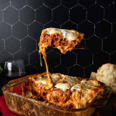 Lasagna al Forno (with Fresh Pasta and Bechamel) Bechamel For Lasagna, Bechamel Lasagna Recipe, Fresh Lasagna Sheets Lasagne Recipes, Lasagna With Fresh Pasta Sheets, Lasagna Bechamel Sauce, Semolina Pasta Dough Recipe, Lasagna Bechamel, Authentic Lasagna, Beef Bolognese Recipe