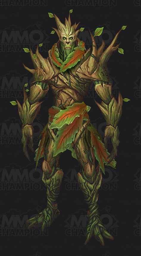 I think this would make a better tree form for Druid Warlords Of Draenor, Plant Monster, Pet Monsters, Dnd Monsters, Forest Creatures, Fantasy Races, Fantasy Monster, Monster Design, Creature Concept Art