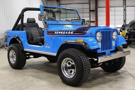 Cj7 For Sale, Jeep Cj7 For Sale, Jeep Ika, Cj7 Jeep, Jeep Cj7 Renegade, Retro Truck, Cj Jeep, Jeep Scrambler, Blue Jeep