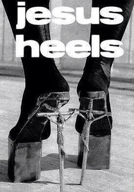 Jesus heels Ugly Shoes, Killer Heels, Crazy Shoes, Mode Inspiration, Pointe Ballet, Cyberpunk, Me Too Shoes, Ballet Shoes, Designer Shoes