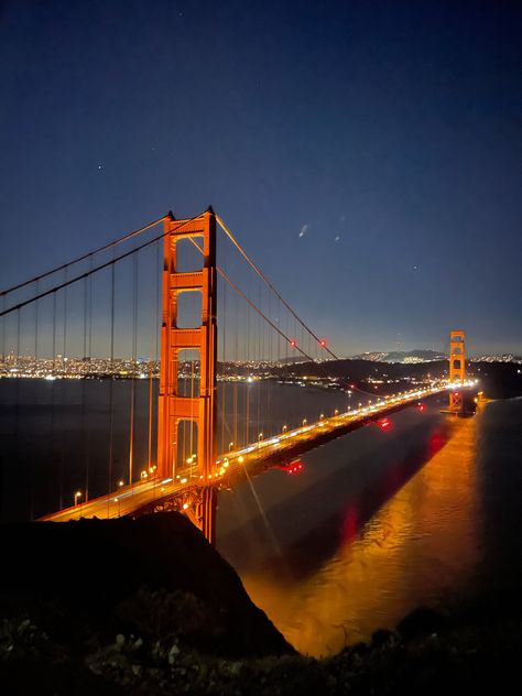 Bridge Night, Beach Views, View Quotes, Beach View, Golden Gate, Golden Gate Bridge, Beautiful Beaches, The Golden, Dream Life