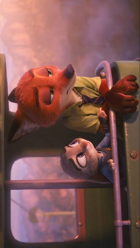 Disney Characters Zootopia, Zootopia Movie, Zootopia Nick And Judy, Zootopia Nick, Nick Judy, Nick And Judy, Disney Zootopia, Nick Wilde, Cute Disney Pictures