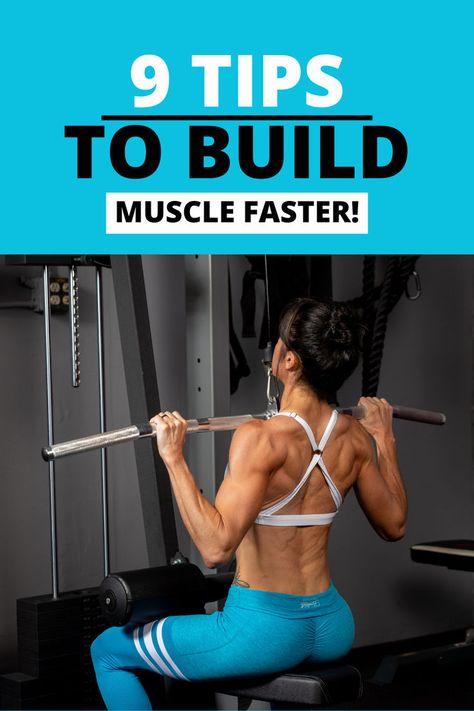 Build muscle WITHOUT gaining fat with these tips!