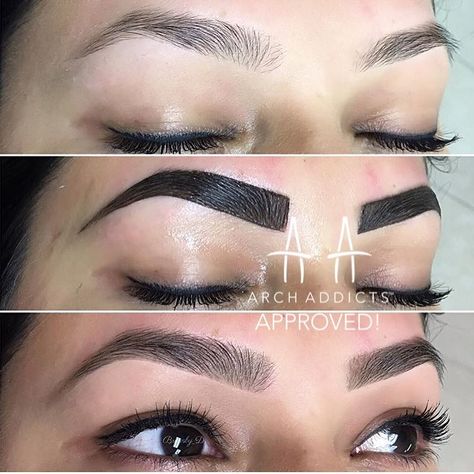 Arch Addicts™ Brow Cosmetics💕 on Instagram: “Tinting game on point! By @browsby_d” How To Make Henna, Henna Eyebrows, Arch Brows, Eyebrow Hacks, Henna Brows, Permanent Makeup Eyebrows, Eyebrows On Fleek, Eyebrow Tinting, Dramatic Eyes