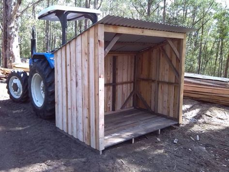 Small Hay Storage, Hay Shed, Bison Ranch, Goat Pen, Hay Storage, Horse Things, Storage Sheds, Backyard Remodel, Wood Shed