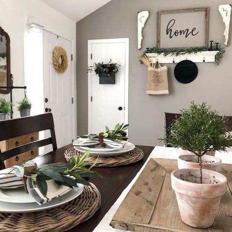 Pavestone SW 7642 - Timeless Color Paint Color - Sherwin-Williams Repose Gray Paint, Pastel Paint Colors, Dining Room Paint Colors, Fall Dining Room, Farmhouse Paint Colors, 4th Of July Decor, Sherwin Williams Colors, Neutral Paint Colors, Sherwin Williams Paint Colors