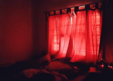 Aesthetic Window Photos | Curtains In the Breeze | Window Photography | Red Light | Red Curtains. Red Lace Curtains, Sheer Red Curtains, Cortinas Aesthetic, Red Themed Room, Red Curtains Bedroom, Shape Project, Sheer Curtains Bedroom, Red Room Decor, Red Windows