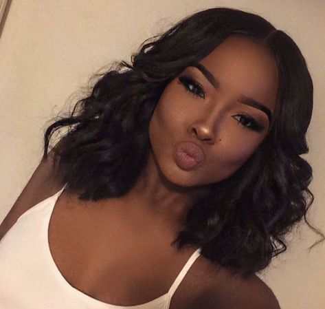 Cute @beautyrebellion_ - https://blackhairinformation.com/hairstyle-gallery/cute-beautyrebellion_/ Black Prom Hairstyles, Cute Prom Hairstyles, Girl Prom, Hairstyles Theme, Indian Remy Hair, Hairstyle Gallery, Straight Lace Front Wigs, Hair Straight, Hair Images