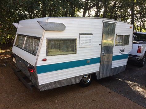 completely restored 1968 Shasta camper trailer Shasta Camper Remodel, Tall Garage, Shasta Trailer, Small Camper Trailers, Vintage Camper Interior, Shasta Camper, Camper Beds, Camper Trailer For Sale, Tiny House Camper