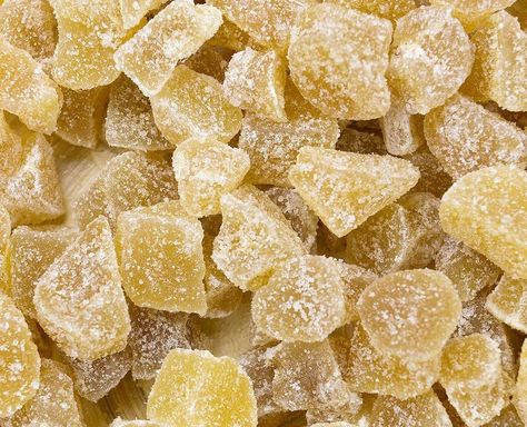 Ginger Candy Recipe Crystalized Ginger Recipe, Ginger Candy Recipe, Ginger Rhizome, Crystallized Ginger, Candied Ginger, Ginger Recipes, Ginger Tea, Ginger Root, Spicy Recipes