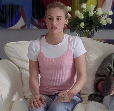 #cluelessmovie #clueless  #cher #outfits Clueless Outfits Inspiration, Cher Horowitz Outfit, Cher Outfit, Cher Outfits, Clueless Cher, Cher Clueless, Clueless Fashion, Cher Horowitz, Look Rose