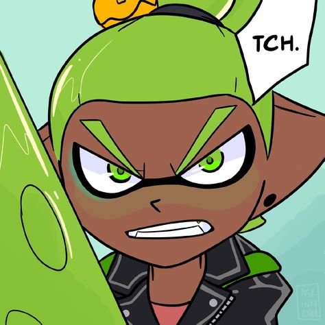 Rider Splatoon, Rider Coroika, Splatoon, Not Mine, Green