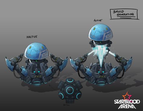 ArtStation - Shield Generator: Invaders Mode, Dan Glasl