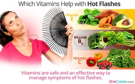 Do you know which vitamins help with hot flashes? Discover more:   https://www.shecares.com/symptoms/hot-flashes/articles/which-vitamins-help-with-hot-flashes  #hotflashes #menopause #womenshealth Vitamins For Hot Flashes, Natural Medicine Cabinet, Hormonal Imbalance, Hormone Health, Hot Flashes, Hormone Imbalance, Natural Medicine, Vitamin B, Health Remedies