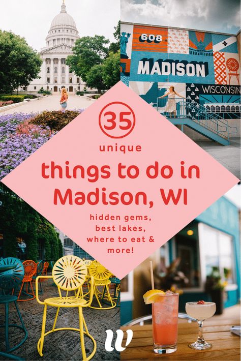 All the best things to do this weekend in Madison Wisconsin! Best restaurants, outdoor activities and cool things to do in Madison. Olbrich Gardens, eat cheese curds, Madison Capitol Farmer's Market, explore State Street and more! Wisconsin Vacation, Exploring Wisconsin, Gadgets Gifts, Cool Things To Do, Wisconsin Travel, Cheese Curds, Madison Wisconsin, State Street, Milwaukee Wisconsin