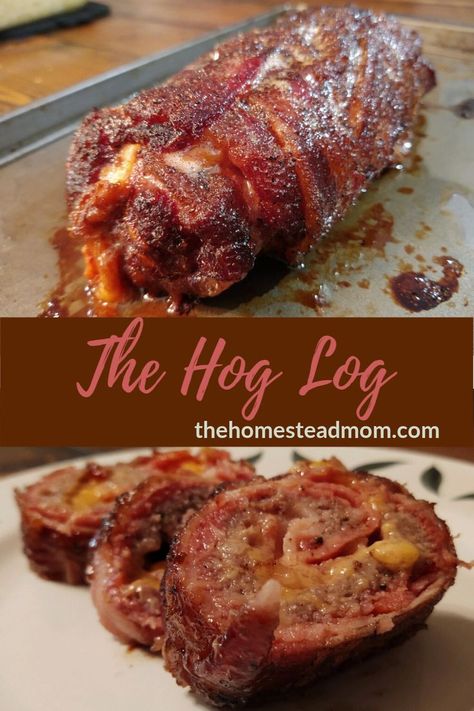 Cheese Stuffed Sausage, Homestead Mom, Stuffed Sausage, Pellet Smoker Recipes, Bacon Weave, Caramelized Bacon, Recipes Meat, Sausage Roll, Pellet Grill Recipes