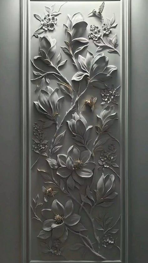 Cement Relief Art, Clay Murals, Draw On Canvas, 3d Wall Art Sculpture, Sculpture Art Projects, Drywall Art, Canvas Painting For Beginners, Mural Art Design, Fall Canvas Painting