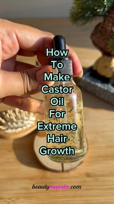 Crafted Bliss: Joyful DIY Projects That Lift Your Spirits Hair Growth Oil Recipe, Hair Oil Recipe, Diy Hair Oil, Diy Hair Growth, Homemade Hair Treatments, Stop Hair Breakage, Castor Oil For Hair Growth, Hair Growth Foods, Extreme Hair Growth