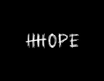 Hope Typography by Mojtaba Javan #hope #prison #realhope Hope Typography Design, Hope Logo Design, Hope Font, Hope Typography, Pick Nick, Hope Logo, Hope Tattoo, Innocence Project, False Hope