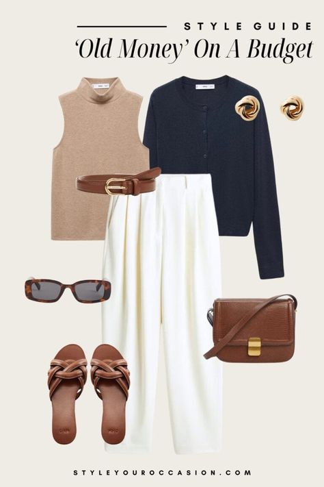 How To Dress 'Old Money' On A Budget: Spring & Summer 2024 Casual Elegant Outfits, Layers Outfit, Formal Business Attire, French Wardrobe, Business Attire Women, Fashion Capsule Wardrobe, Classic Style Outfits, Stylish Work Outfits, Mode Fashion