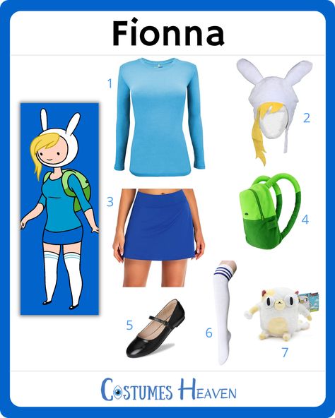 Fiona Adventure Time Costume, Fiona And Cake Cosplay, Fionna And Cake Cosplay, Fiona Adventure Time Cosplay, Finn Adventure Time Cosplay, Finn Adventure Time Costume, Finn Halloween Costume, Finn The Human Costume, Adventure Time Halloween Costumes