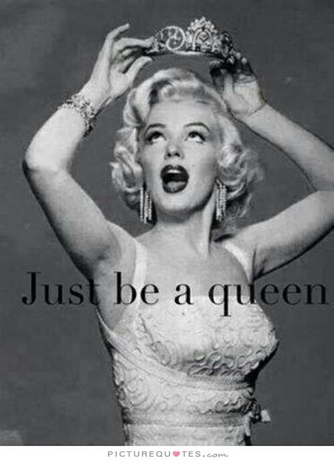 Just be a Queen ((Marilyn Monroe)) Marilyn Quotes, Stile Kendall Jenner, Be A Queen, Marilyn Monroe Quotes, Marilyn Monroe Art, Joe Dimaggio, Marilyn Monroe Photos, Norma Jean, Norma Jeane