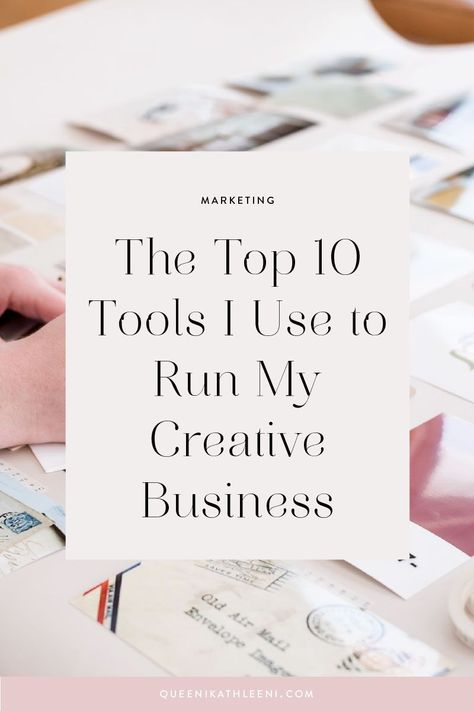 Top Tools for running a creative business. The best tools for a creative entrepreneur. Solopreneur Tips, Strictly Business, Marketing Inspiration, Leading Women, Packaging Diy, Branding Tools, Branding Inspo, Creative Services, Branding Tips