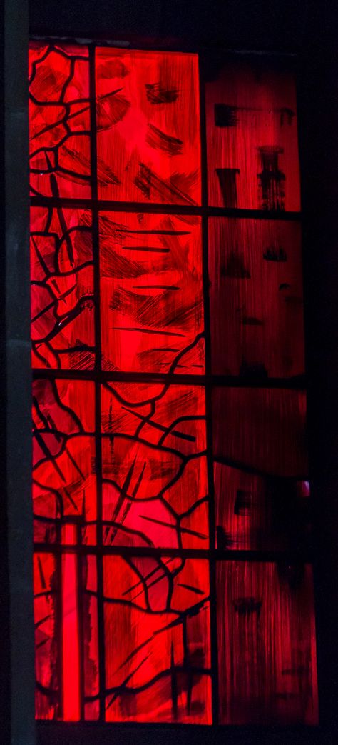 Stained Glass Sculpture, Stained Glass Photography, Shattered Glass Aesthetic, Goth Stained Glass Windows, Stained Glass Wallpaper, Stained Glass Aesthetic Dark, Red Stained Glass Aesthetic, Red Stained Glass Window, Stained Glass Panels Goth