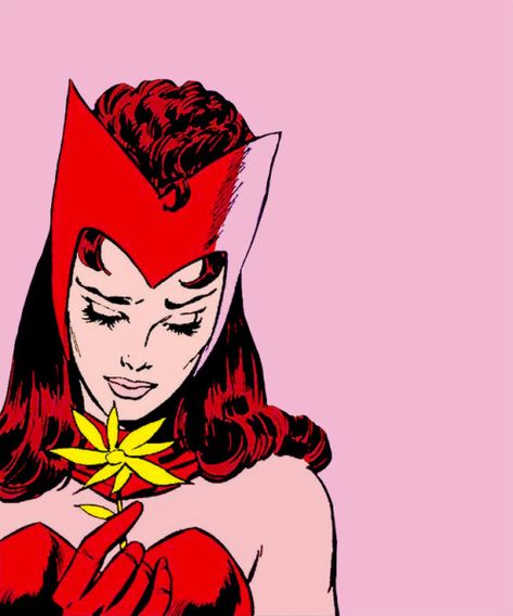 marvelcomicsladies Wanda Maximoff, Scarlet Witch, Marvel Universe, X Men, Scarlet, Red Hair, Avengers, Witch, Universe