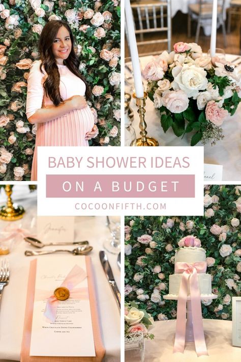 An Elegant Floral Themed Baby Shower Pink Baby In Bloom Shower Ideas, Spring Baby Girl Shower Ideas, Baby In Bloom Table Setting, Elegant Baby Shower Ideas For A Girl, Rose Themed Baby Shower Ideas, Pink And Green Baby Shower Ideas, Baby Bloom Baby Shower Ideas, Rose Baby Shower Theme, Coquette Baby Shower Theme