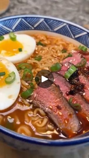 70K views · 613 reactions | Lisa Nguyen's Favorite Ramyun Recipe | It's giving off immaculate slurp vibes 🤩 

📸 by: Lisa Nguyen

#nongshim #nongshimusa #shinramen #shinramyun #ramenlover #ramennoodles #ramenloversunite | By Nongshim America | Wanted to do something fun so I
assembled a group of amazing food creators and we're all
going to be sharing our favorite instant ramen recipe.
If you need more instant ramen ideas, keep on the lookout for
other videos that will be posted throughout the day. I
don't think this recipe comes as a surprise to any of you who
watch my videos. 99% of the time, I do use leftover steak
or whatever leftovers I have in the fridge but I'll just cook
up a steak for today's video. My favorite soupy instant ramen
are these shinramyun noodles. Just enough of a spi Ramyun Recipe, Ramen Ideas, Shin Ramyun, Leftover Steak, Ramen Recipe, Instant Ramen, Ramen Recipes, Just Cooking, Ramen Noodles