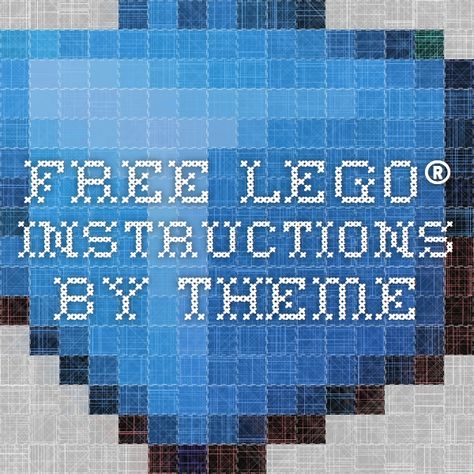 Free Lego Instructions Step By Step, Free Lego Instructions, Lego Instructions Step By Step, Lego Castle Instructions, Lego Building Instructions, Lego Club, Free Lego, Lego Diy, Lego Activities