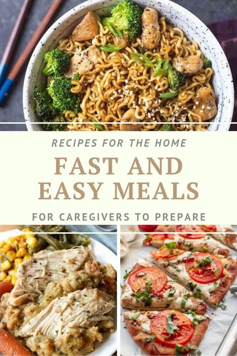 Eating healthy doesn’t need to be stressful or time-consuming. The recipes in this post all show how you can make delicious food quickly. #food #recipes #roundup #yummy #caregiving Geriatric Meal Plan, Elderly Dinner Meals, Easy Recipes For Elderly, Easy Meals For Senior Citizens, Meals For The Elderly Ideas, Easy Meals For Seniors To Make, Senior Meals Easy Recipes, Easy Recipes For Seniors, Soft Food Dinner Ideas Healthy Recipes