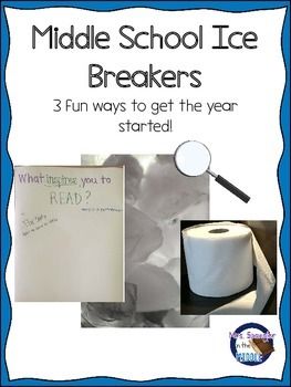 Back to School: 3 Middle School Ice Breakers {FREE} Ice Breaker Games For Middle Schoolers, Icebreakers For Middle Schoolers, Schoolers Activities, School Ice Breakers, Games For Middle Schoolers, Math Games Middle School, Middle School Band, Band Room, Middle School Counseling