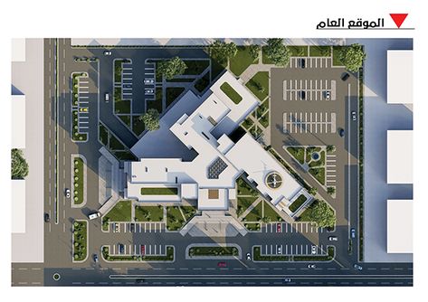 Concept In Architecture Ideas, Hospital Concept Design, Heliport Design, Hospital Design Concept, 100 Bed Hospital Floor Plan, Hospital Site Plan, Modern Hospital Design, Hospital Building Design, Concept Hospital